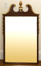 Gold Acorn Finial Mirror
