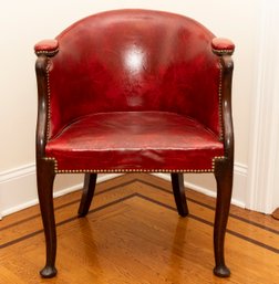 Leather Nailhead Chair