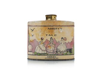 Ashley's Lavender Talc Tin Bottle
