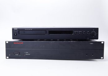 SpeakerCraft BB275 2-Channel Amplifier And NAD T 557 Blu-ray Player