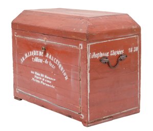 Antique French Storage Trunk