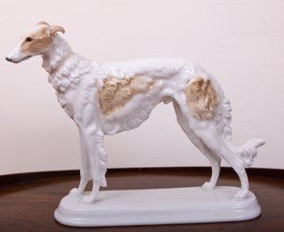 Porcelain German Dog Figurine