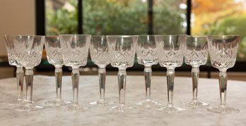 Set Of 10 Mini Crystal Drinking Glassex