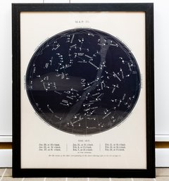 Map Of The Night Sky Framed Wall Art By Restoration Hardware