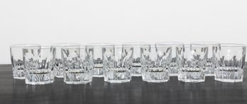 Christofle Crystal Rocks Glasses- Set Of 12