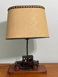 Vintage Model Car Table Lamp