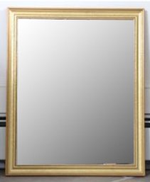 Rectangular Gold Frame Wall Mirror