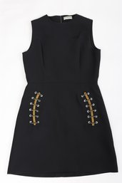 Balenciaga Paris Black Sleevless Womans Size 8