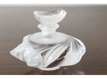 Lalique Crystal Perfume Bottle