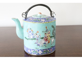 Asian Porcelain Tea Pot