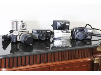 Collection Of Vintage Cameras