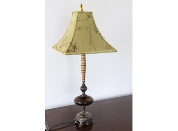 Rootbeer Glass Table Lamp