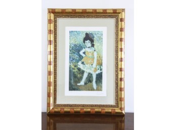 Pablo Picasso The Dwaft Dancer Pencil Signed Lithograph