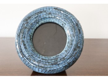 Mosaic Round Picture Frame