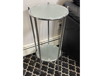 Chrome Side Table