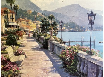 Bellagio Promenade Framed Print