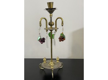 Drop Crystal Candle Stand