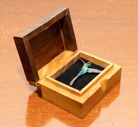 Hummingbird Pendant  With Storage Box