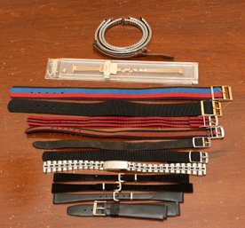 Collection Of 16 Vintage Watch Bands