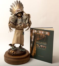 Dave McGary In Her Fathers Footsteps Signed Sculpture 91/100