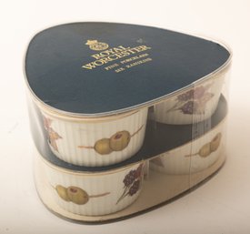 Royal Worcester Porcelain Ramikins