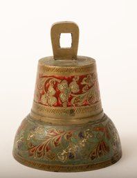 Enameled Brass Bell