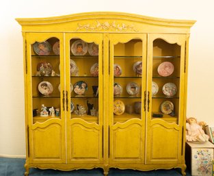 French Country 4 Door Credenza Cabinet