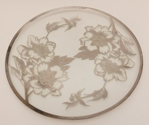 Silver Leaf Plate