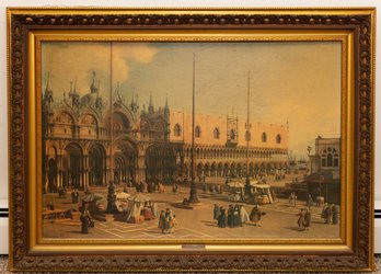 The Square Of St. Marks Reproduction Painting