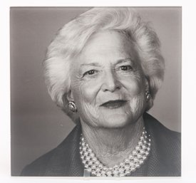 Barbara Bush First Lady To The United States Print By Annie Leibovitz