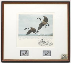 Migratory Waterfowl Artist Signed And Numbered