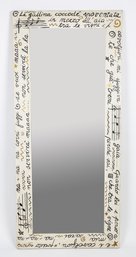 Hand Painted Il Leone E La Gallina Lyrical Wall Mirror