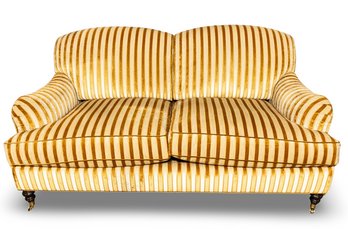 Edward Ferrell Striped Sofa