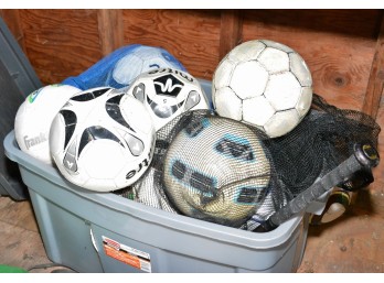 Soccer Balls Lot