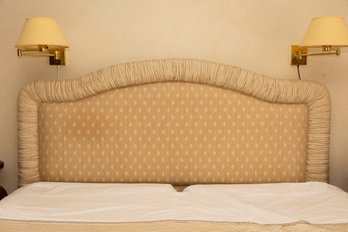 Custom Covered King Headboard