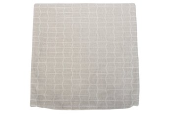 Stark Fabric Off White Pillow Cover
