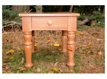 Broyhill Pine Side Table