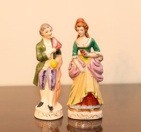 Two Porcelain Victorian Figurines