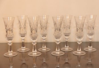 8 Champagne Flutes