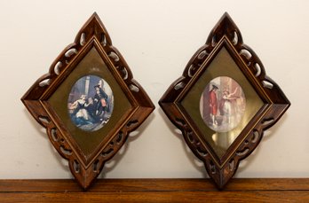 Pair Of Carved Victorian Frames (1 Of 2) 10 X 14