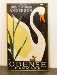 1960s Hans Christian Andersen Danish Viggo Vagnby Poster