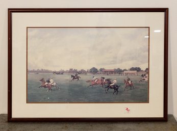 Henry Frederick Lucas Framed Polo Print