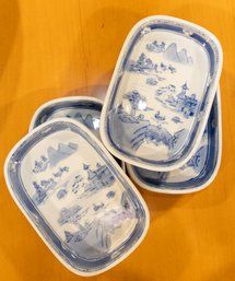 Blue & White Asian Dishes