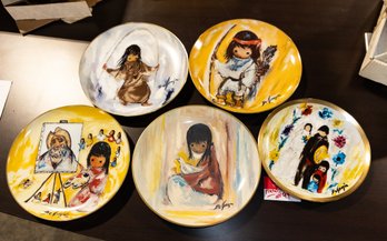 De Grazia 5 Collector Plates
