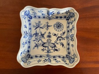 Meissen 19th Century Blue Onion Bowl