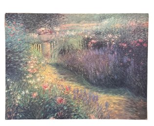 Garden Floral Oil Painting