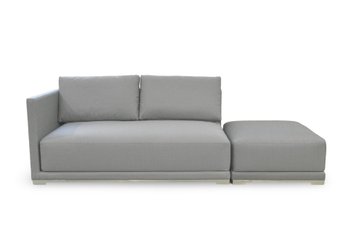 Manutti Flow Sofa With Ottoman Gray