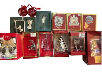 Lenox Christmas Ornaments New In Boxes