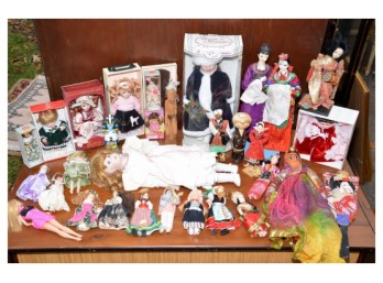 Vintage Collector Doll Grouping