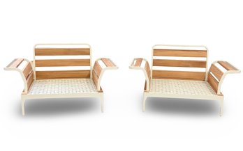 Meridien Lounge Armchairs By Ethimo With No Cushions Original Retail $3260.00 Each